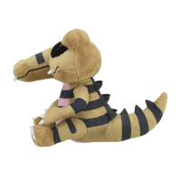 Pokemon plush Krokorok 17cm (long), Authentic Pokemon Center Pokemon fit / sitting cutie 